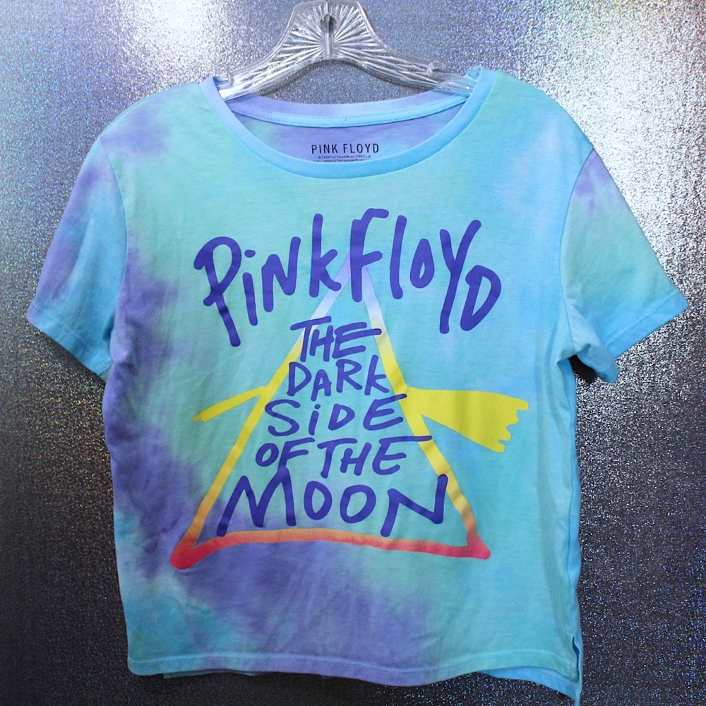 ⚡️ Pink Floyd Dark Side Of The Moon Tie Dye Top